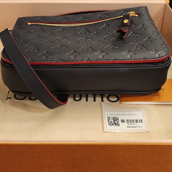 NIB Authentic Pochette Métis MM M.EMP.MAR.ROU Louis Vuitton Monogram - Picture 10 of 14